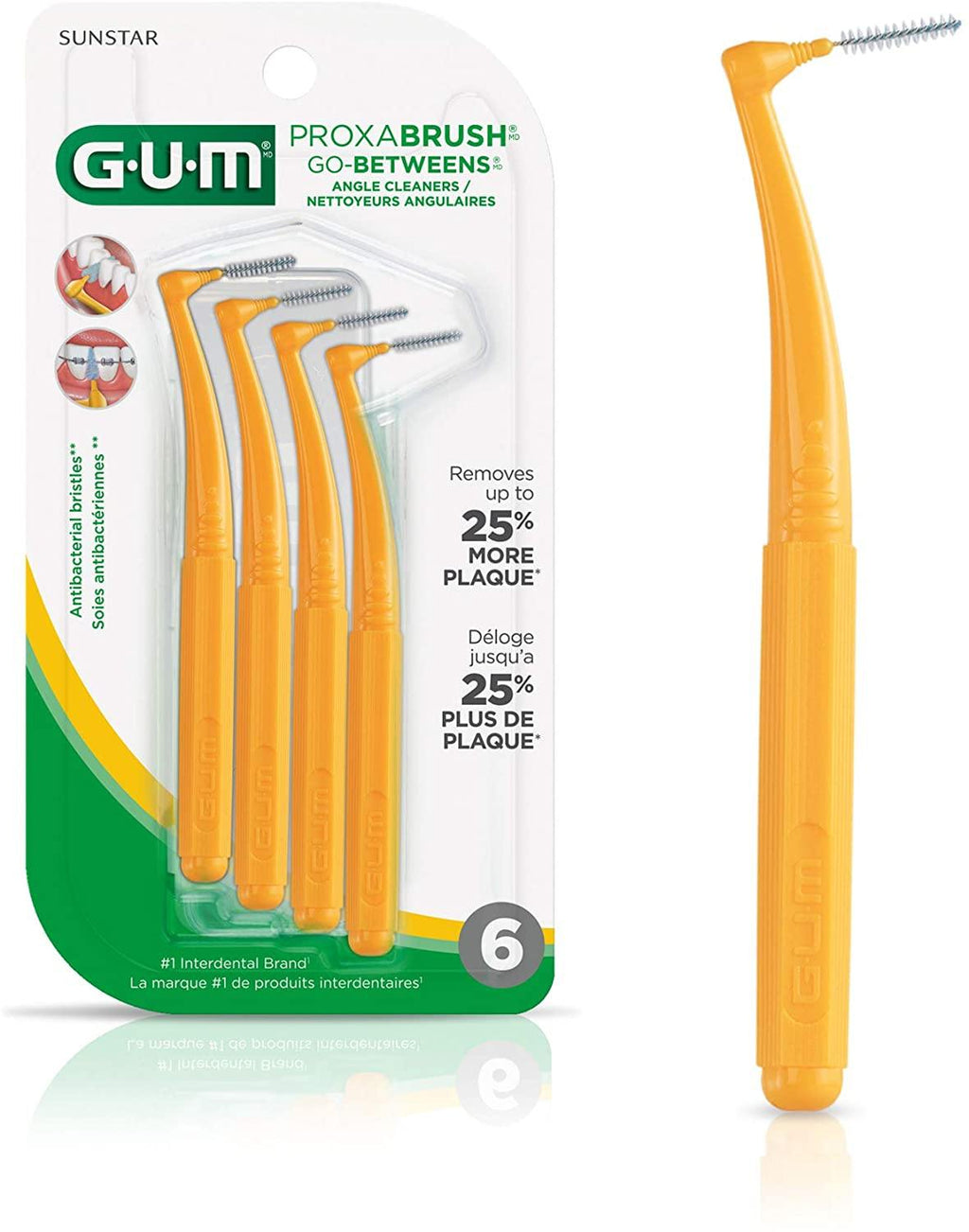 GUM GO-BETWEENS ANGLE CL UL FINE - Well Plus Compounding Pharmacy