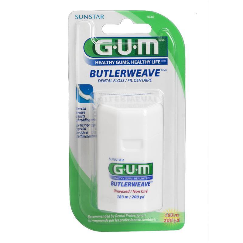 GUM BUTLERWEAVE FLOSS MINT - Well Plus Compounding Pharmacy