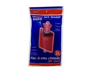 DELUXE HOT WATER BOTTLE IN POLY BAG - Well Plus Compounding Pharmacy